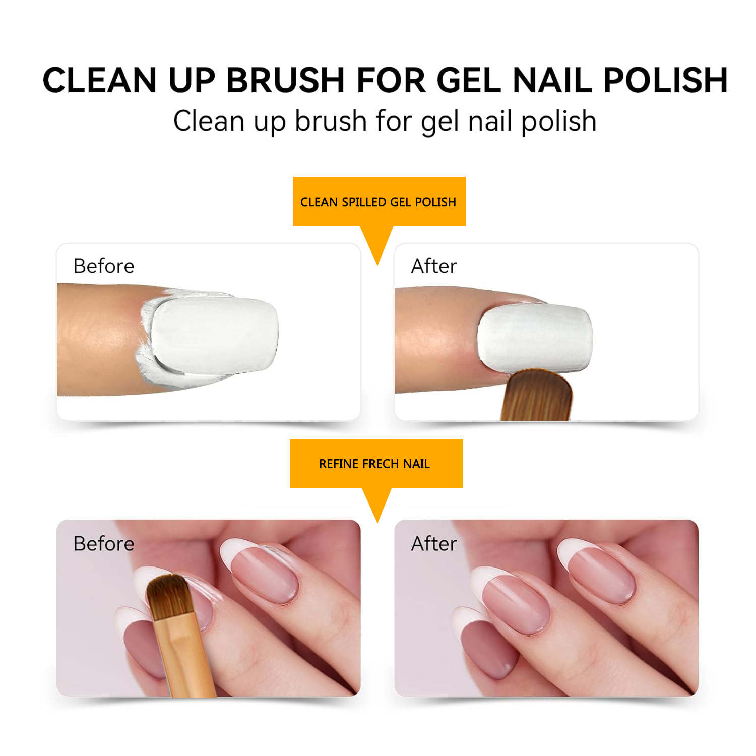 Kolinsky Pennello per unghie f - Nail Art Gold recensione e prezzo