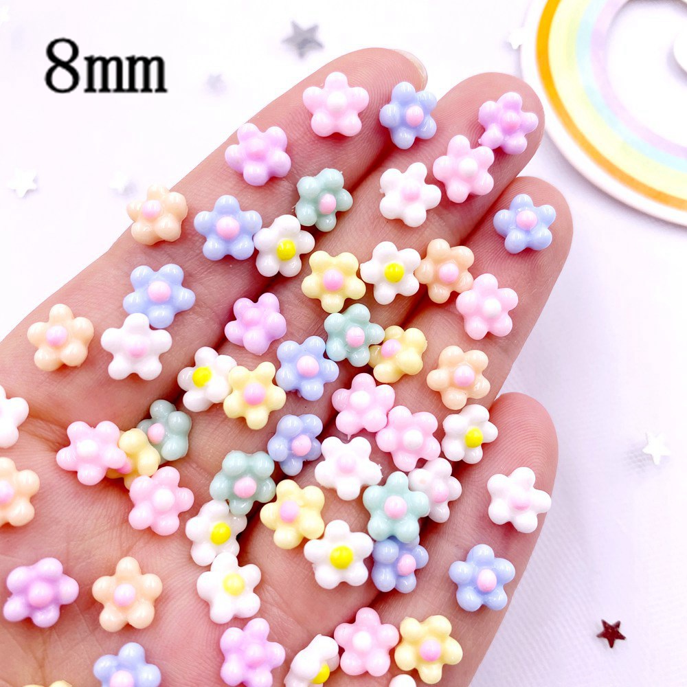 100 Pezzi 8mm Resina 3D Colora - Nail Art Emerald recensione e prezzo