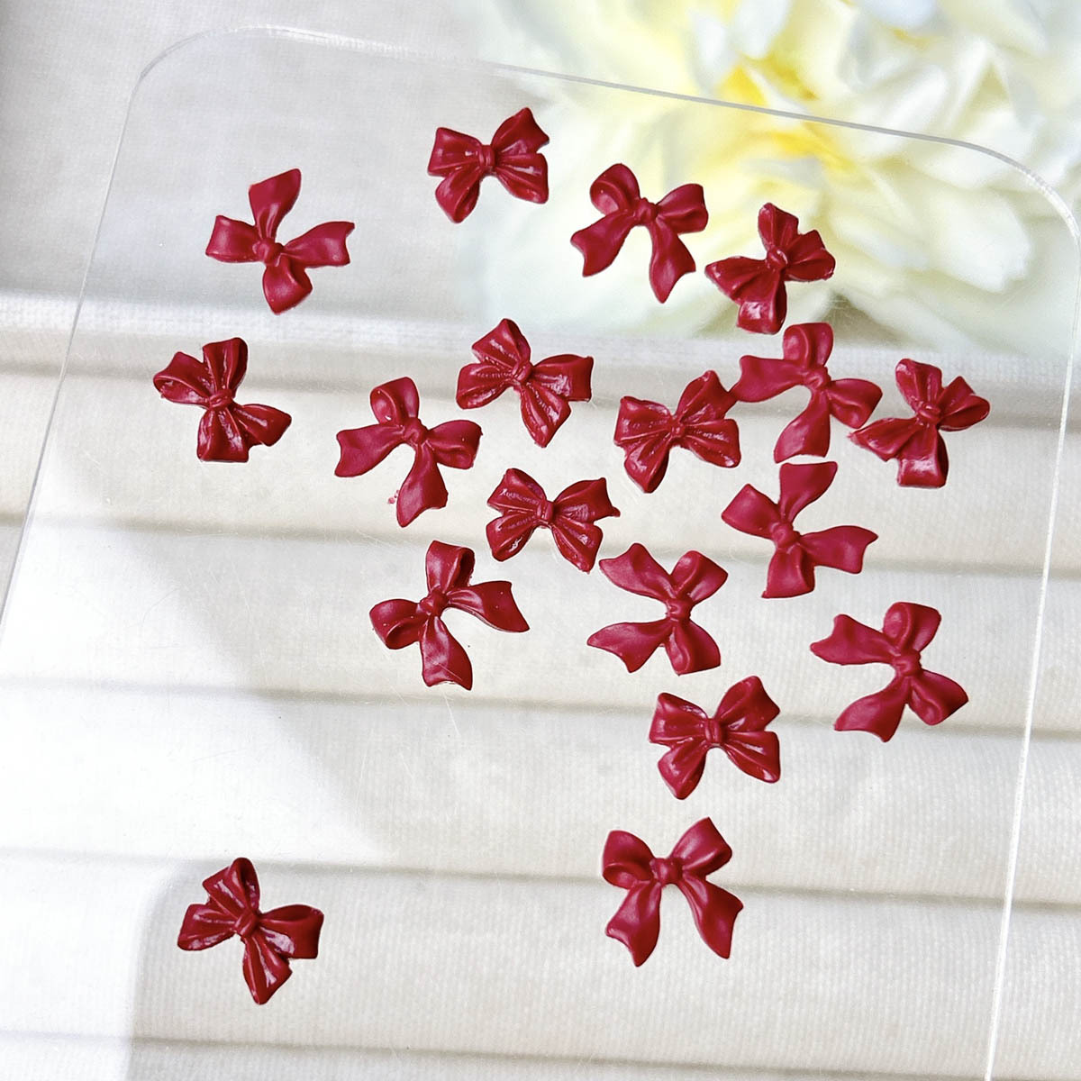 50 PZ Borgogna 3D Acrilico Arc - Nail Art Burgundy recensione e prezzo